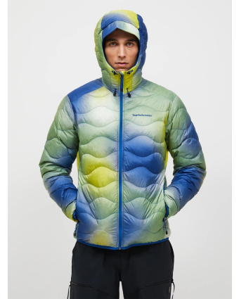 Peak Performance Helium AOP Down Hood Jacket Men